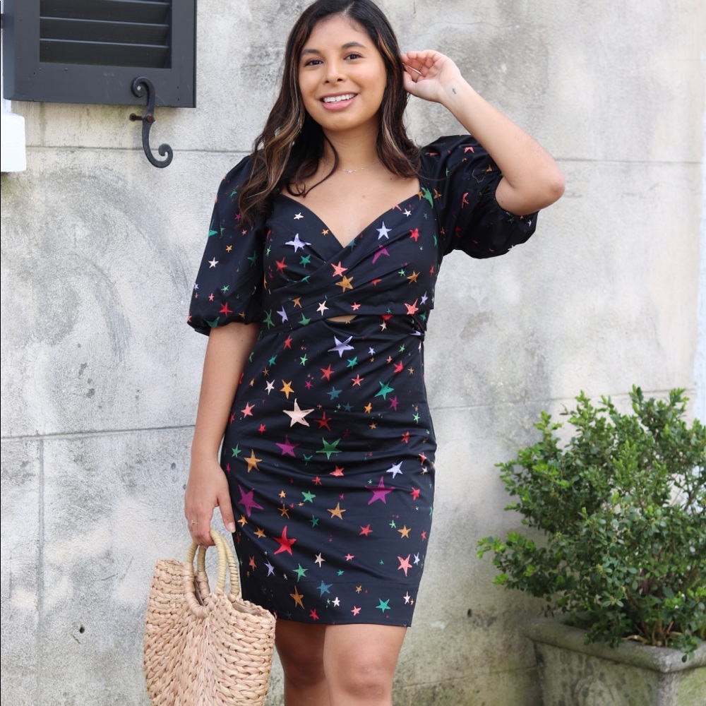 Farm Rio‎ Night Sky Mini Dress
